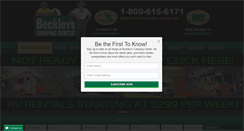 Desktop Screenshot of beckleysrvs.com